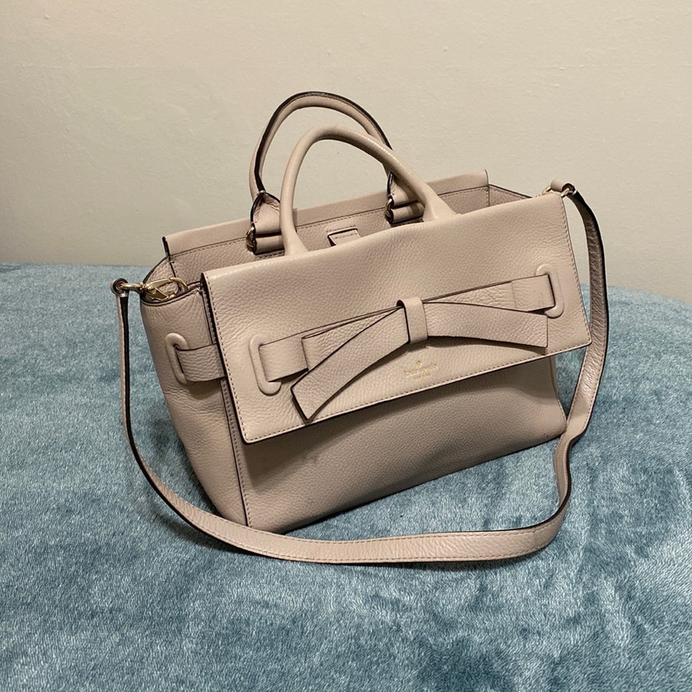 Kate Spade Beige Leather Purse